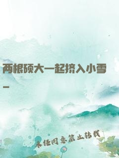 两根硕大一起挤入小雪