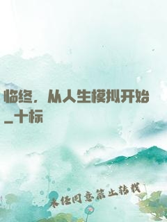 临终，从人生模拟开始