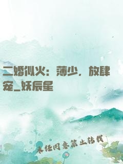 二婚似火：薄少，放肆宠