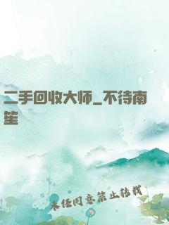二手回收大师