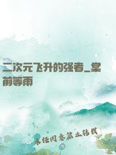 二次元飞升的强者