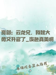 亮剑：云龙兄，我魏大勇又升官了