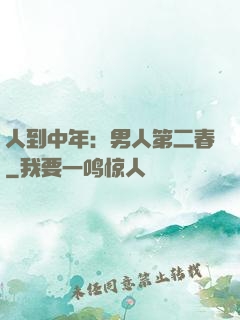 人到中年：男人第二春