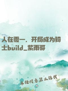 人在零一，开局成为骑士build
