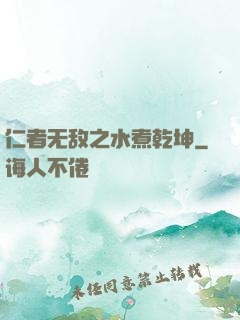仁者无敌之水煮乾坤