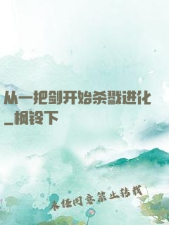从一把剑开始杀戮进化