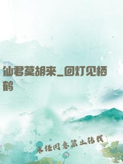 仙君莫胡来