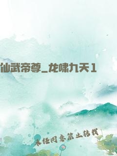 仙武帝尊