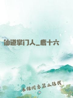 仙道掌门人