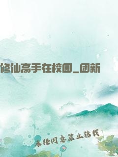 修仙高手在校园