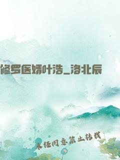 修罗医婿叶浩