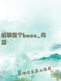 假装是个boss