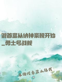 做首富从纳神豪税开始