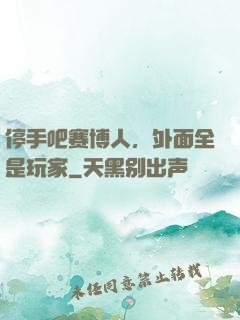 停手吧赛博人，外面全是玩家