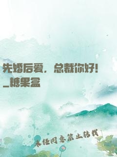 先婚后爱，总裁你好！