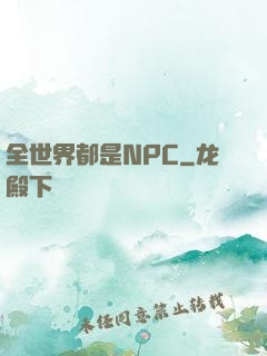 全世界都是NPC