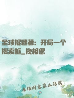 全球捉迷藏：开局一个搜索框