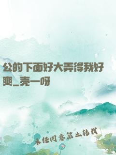 公的下面好大弄得我好爽