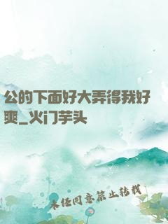 公的下面好大弄得我好爽