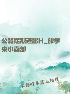 公翁猛烈进出H
