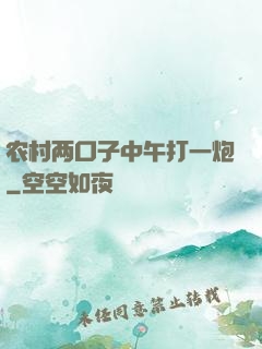 农村两口子中午打一炮