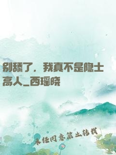 别舔了，我真不是隐士高人