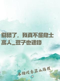别舔了，我真不是隐士高人