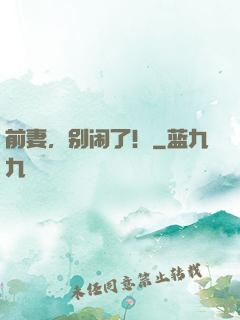 前妻，别闹了！