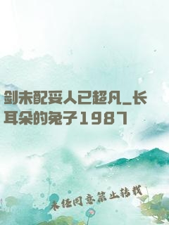 剑未配妥人已超凡