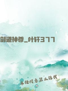 剑道神尊