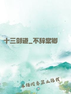 十三剑道