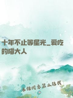 十年不止等星光