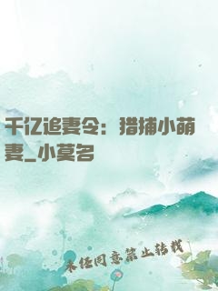千亿追妻令：猎捕小萌妻