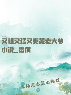 又粗又猛又爽黄老大爷小说