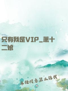 只有我是VIP
