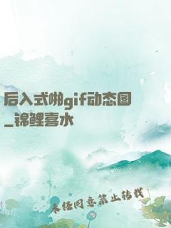 后入式啪gif动态图