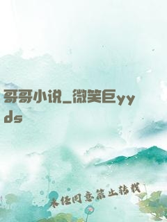 哥哥小说