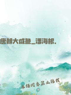 唐朝大咸鱼