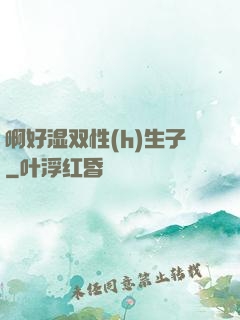 啊好湿双性(h)生子