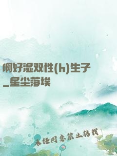 啊好湿双性(h)生子