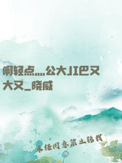 啊轻点灬公大JI巴又大又