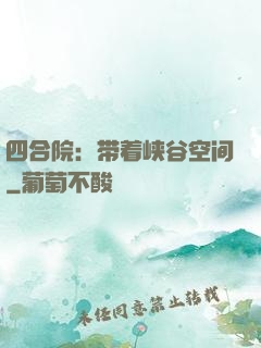 四合院：带着峡谷空间
