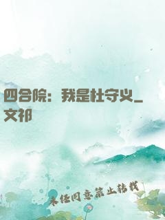 四合院：我是杜守义