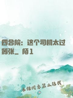 四合院：这个司机太过嚣张