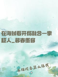 在海贼看开局融合一拳超人