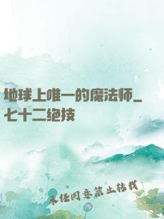 地球上唯一的魔法师