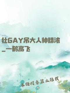 壮GAY吊大人帅精浓