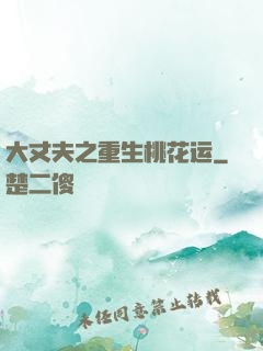 大丈夫之重生桃花运