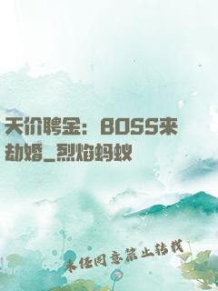 天价聘金：BOSS来劫婚