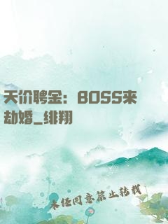 天价聘金：BOSS来劫婚